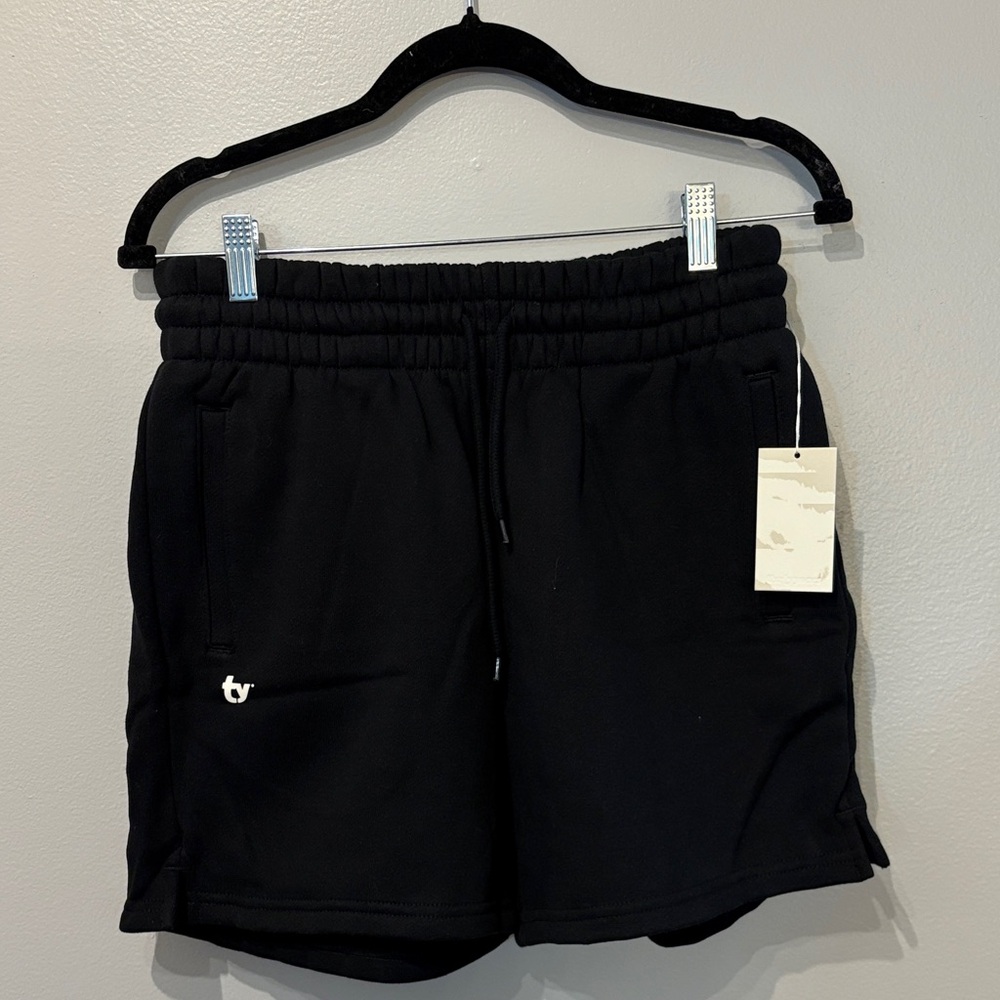 Women's Black Sweat Shorts
